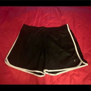 Athletic black shorts